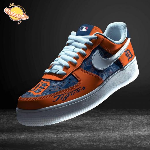 Detroit Tigers Air Force 1 Sneakers – Classic Baseball Look