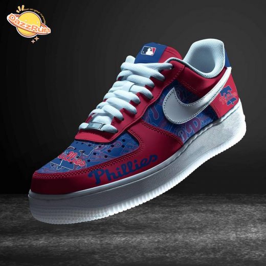 Philadelphia Phillies Air Force 1 Sneakers – Classic MLB Design