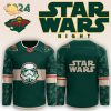 2024 Minnesota Wild x Star Wars Night Jersey, fan gear, special event.