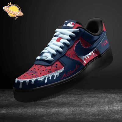 Atlanta Braves New Design Limited Edition Af1 Nike Sneaker Shoes