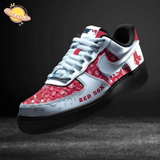 Boston Red Sox New Design Limited Edition Af1 Nike Sneaker Shoes