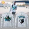 Unisex Nike White Boston Celtics 2024 NBA Finals Champions Hoodie, championship gear, basketball pride.