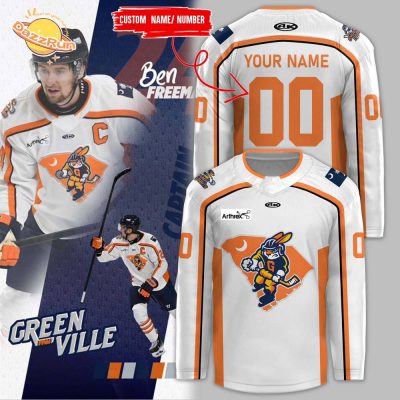 Men’s Pro 2024 Greenville Swamp Rabbits Brand New Premium Personalized Jersey, premium quality, customizable.