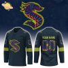 Vancouver Canucks Diwali Night 2024 Hockey Jersey | Black Color, sleek style, unique design.