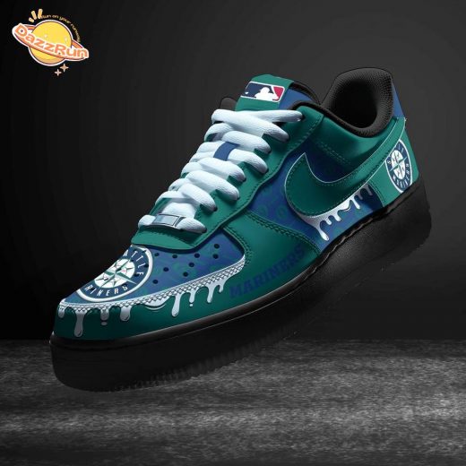 Seattle Mariners New Design Limited Edition Af1 Nike Sneaker Shoes