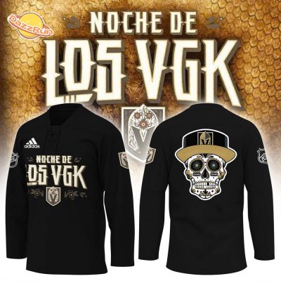 Vegas Golden Knights Noche De Los Hockey Jersey, team apparel, hockey fan gear.