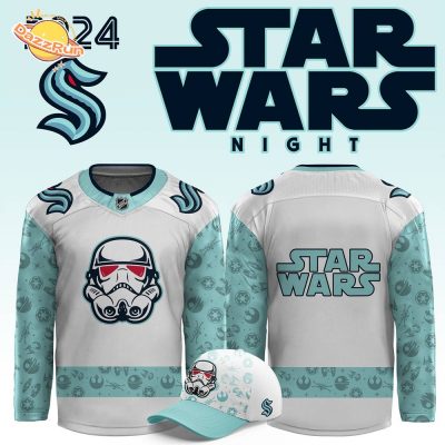 2024 Seattle Kraken x Star Wars Night Limited Edition Jersey