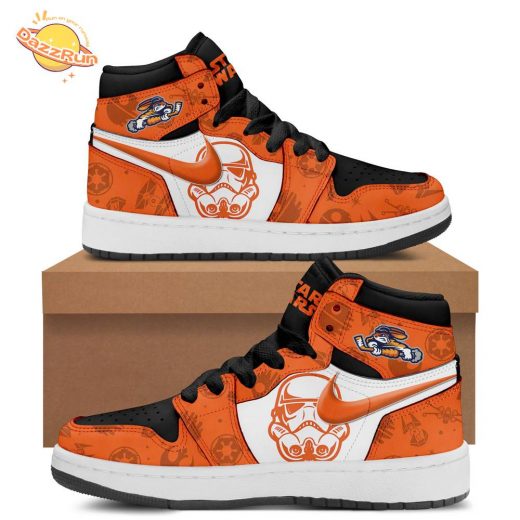 Greenville Swamp Rabbits x STAR WARS NIGHT November 9 Air Jordan 1, themed sneakers, fan gear.