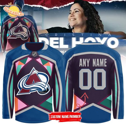 2024 Colorado Avalanche Hispanic Heritage Month Jersey – Celebrate Diversity in Sports
