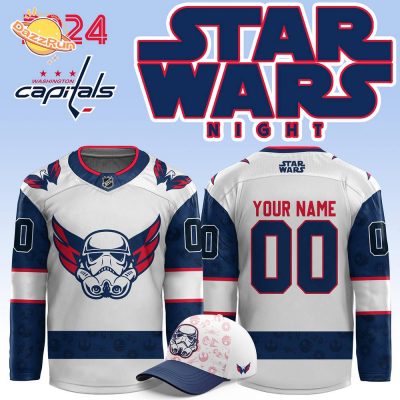 2024 Washington Capitals x Star Wars Night Personalized Jersey – Unique Collector’s Item