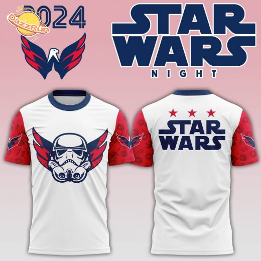 2024 Washington Capitals x Star Wars Night T-shirt – Official NHL Event Apparel