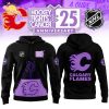 Men’s Nike Colorado Avalanche 2024 NHL Breast Cancer Awareness Month Pullover Hoodie – Join the Fight