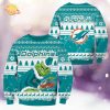 Minnesota Vikings Christmas Grinch Knitted Sweater – Cozy and Fun Team Wear