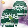 Las Vegas Raiders Christmas Grinch Knitted Sweater – Bold and Festive Style