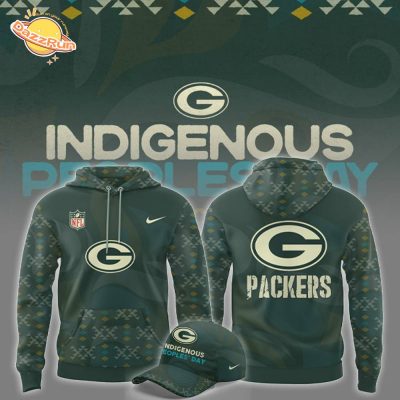 Green Bay Packers NFL 2024 Nike Limited Indigenous Hoodie – Cultural Awareness Apparel