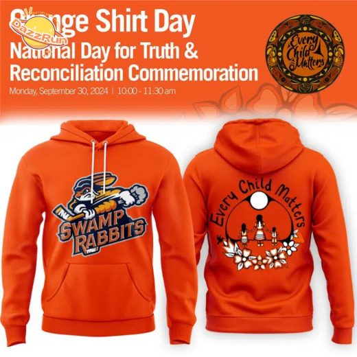 Greenville Swamp Rabbits Truth and Reconciliation 2024 Hoodie – Limited Edition Apparel