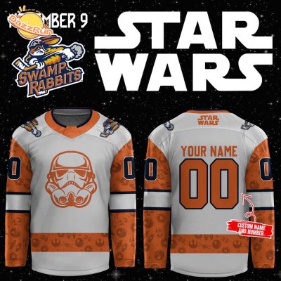 Greenville Swamp Rabbits x Star Wars Night November 9 Jersey – Customizable