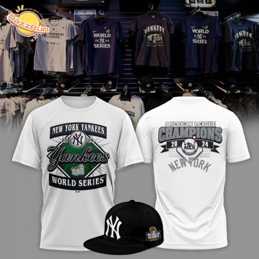 New York Yankees ALCS Champion T-Shirt Apparel – MLB Fan Merchandise