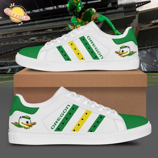 Oregon Football Duck Stan Smith Limited Edition 2024 Sneaker Shoes – NCAA Fan Gear