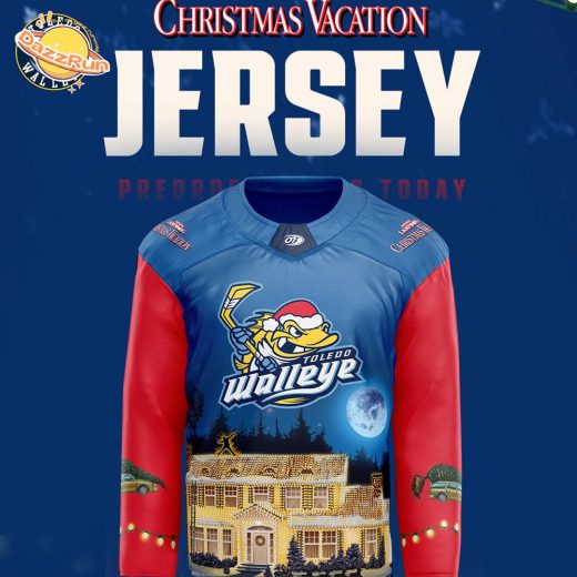 Toledo Walleye x Christmas Vacation 2024 Jersey – Custom Name & Number