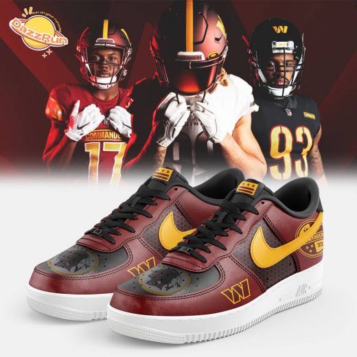 Washington Commanders AF1 Sneakers Shoes – Official NFL Team Merchandise