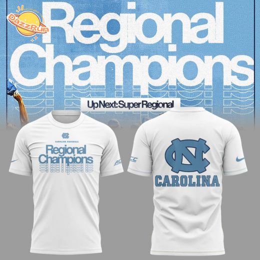 Carolina Baseball Regional Champions T-Shirt – Celebration Gear