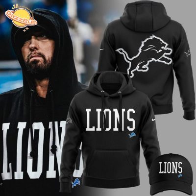 Eminem x Detroit Lions Hoodie Limited Edition – Music and Sports Fusion