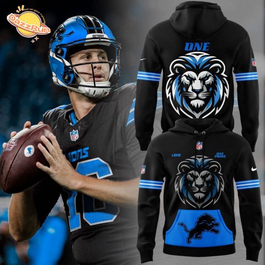 Limited Edition Detroit Lions ONE PRIDE New Version 2024 Black Hoodie – Team Spirit Apparel