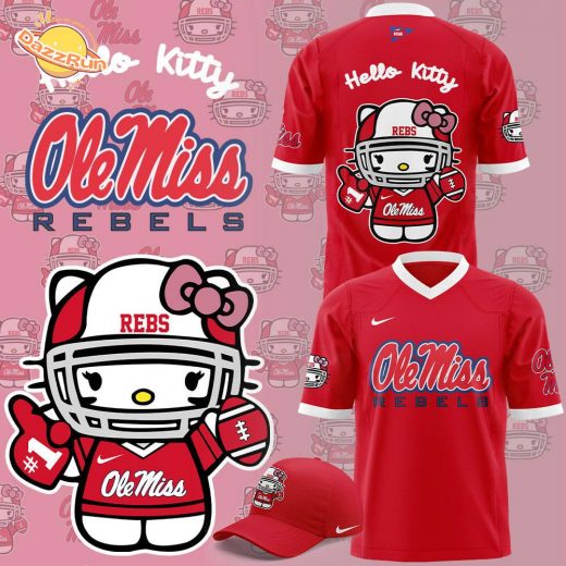 Limited Edition Ole Miss Football x Hello Kitty Football Jersey – Fun Rebels Gear