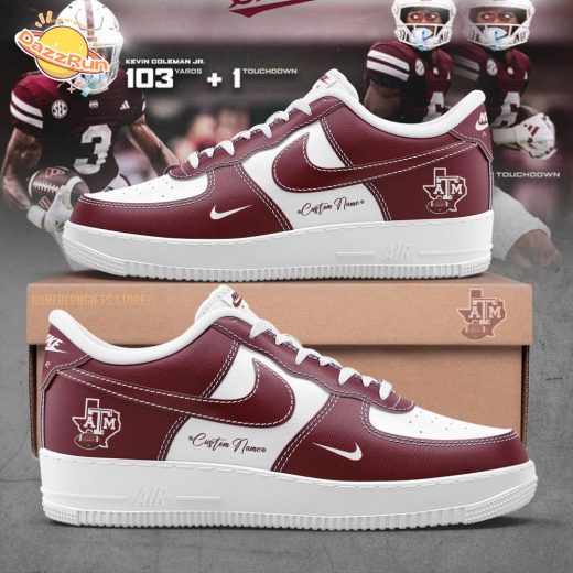 Limited Edition Texas AF1 Custom Name For Fans Shoes – Personalized Fan Footwear