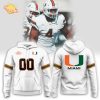 Miami (FL) Football 2024 Black New Design Hoodie – Bold Team Gear