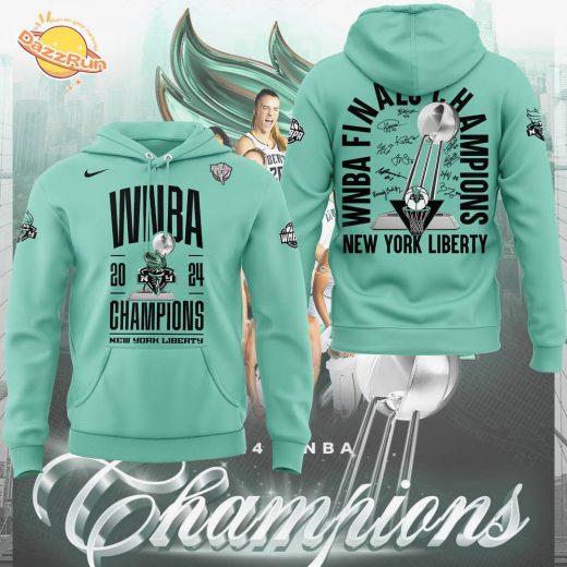 New York Liberty 2024 WNBA Finals Champions Hoodie – Championship Gear