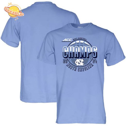 North Carolina Tar Heels Men’s Basketball T-Shirt – Basketball Fan Apparel