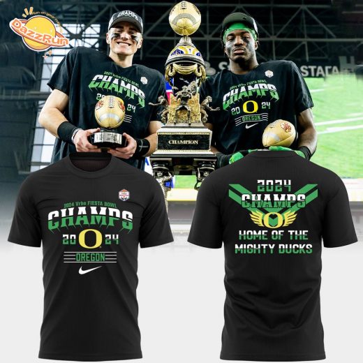 Oregon Football Shirt CHAMPIONS Ducks 2024 Champs T-Shirt – College Sports Gear