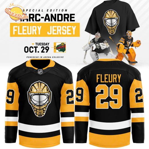 Special Edition Marc Andre Fleury Jersey – Unique Hockey Collectible