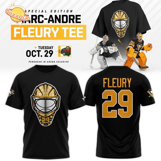 Special Edition Marc Andre Fleury T-Shirt – Hockey Fan Gear