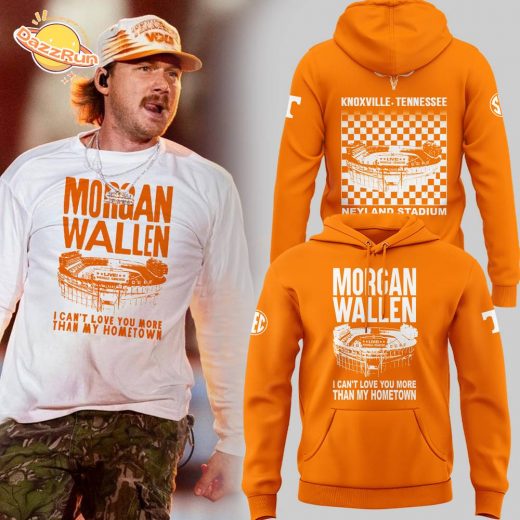 2024 Vols x Morgan Wallen Orange Hoodie – Limited Edition