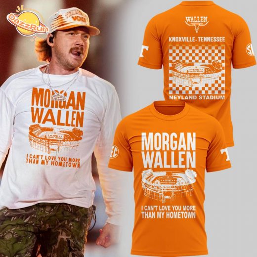 2024 Vols x Morgan Wallen Orange T-shirt – Special Edition