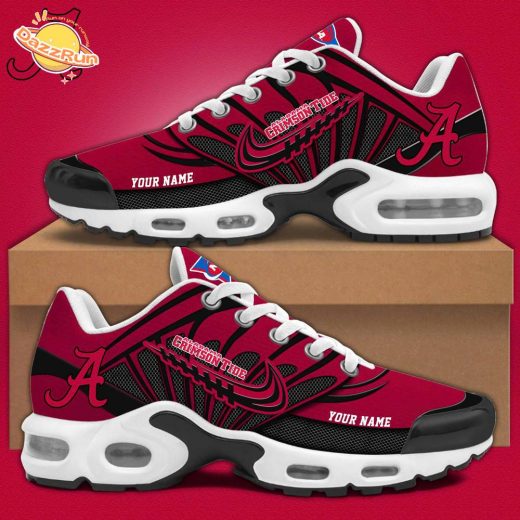 Alabama Football Personalized Air Max Plus Sneakers – Custom Edition