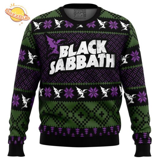 Black Sabbath Ugly Christmas Sweater – Rock and Roll Holiday