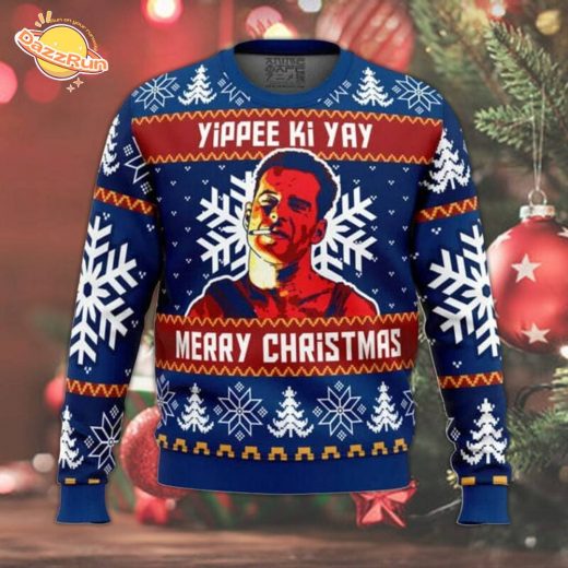 Die Hard Ugly Christmas Sweater – Christmas Action Movie