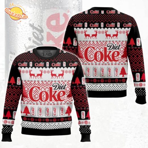 Diet Coke Ugly Christmas Sweater – Soda Lover’s Holiday Special