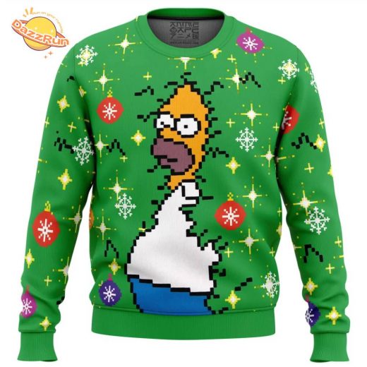 Homer Bush Meme The Simpsons Ugly Christmas Sweater – Iconic TV Design