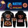 2024 Men’s Nike SMU Mustangs Football Native American Heritage Month Premium Pullover Hoodie