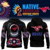 2024 Men’s Nike Louisiana Ragin’ Cajuns Football Native American Heritage Month Premium Pullover Hoodie