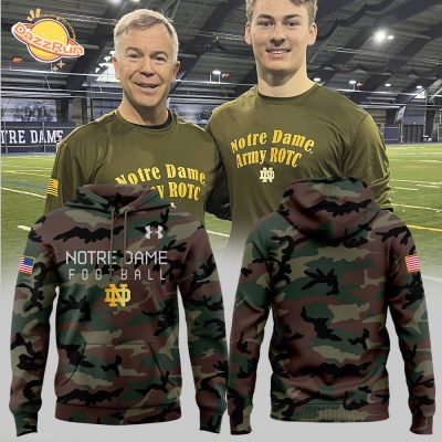 2024 Military Appreciation Notre Dame Fighting Irish Football Hoodie