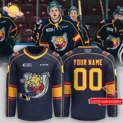 Barrie Colts New Custom Hockey Jersey – Name & Number