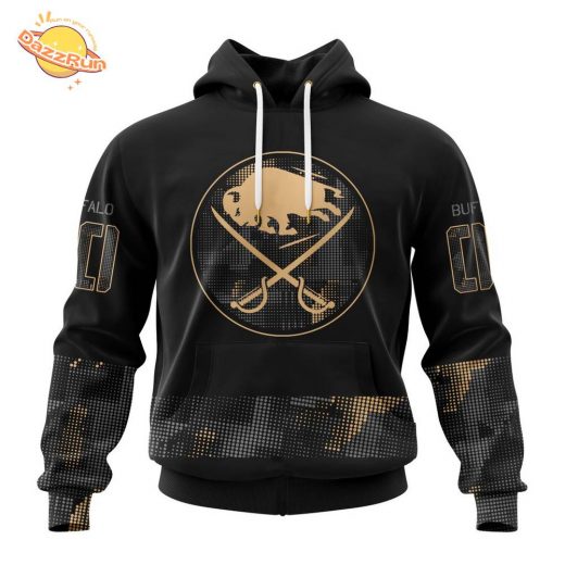 Buffalo Sabres NHL Personalized Military Appreciation Design Hoodie – Fan Apparel