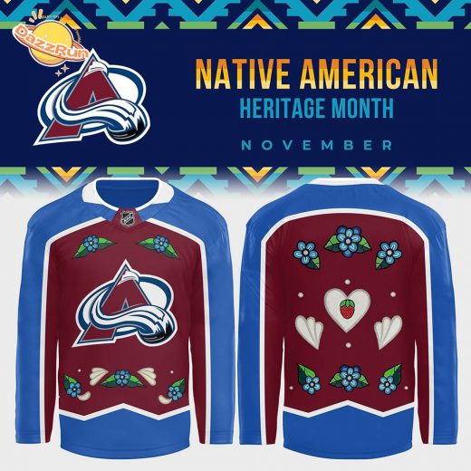 Colorado Avalanche 2024 NHL Native American Heritage Month Premium Limited Jersey