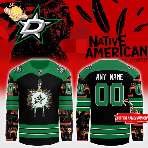 Dallas Stars 2024 Native American Heritage Month Premium Limited Jersey